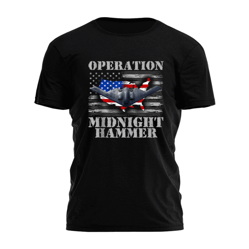 Maziani Operation Midnight Hammer Patriotic Graphic Tee – Unisex Shirt