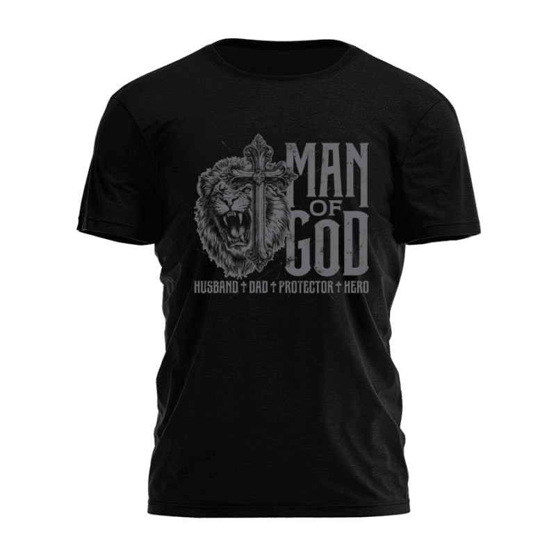 Maziani Man of God Graphic Tee – Inspirational Unisex Shirt