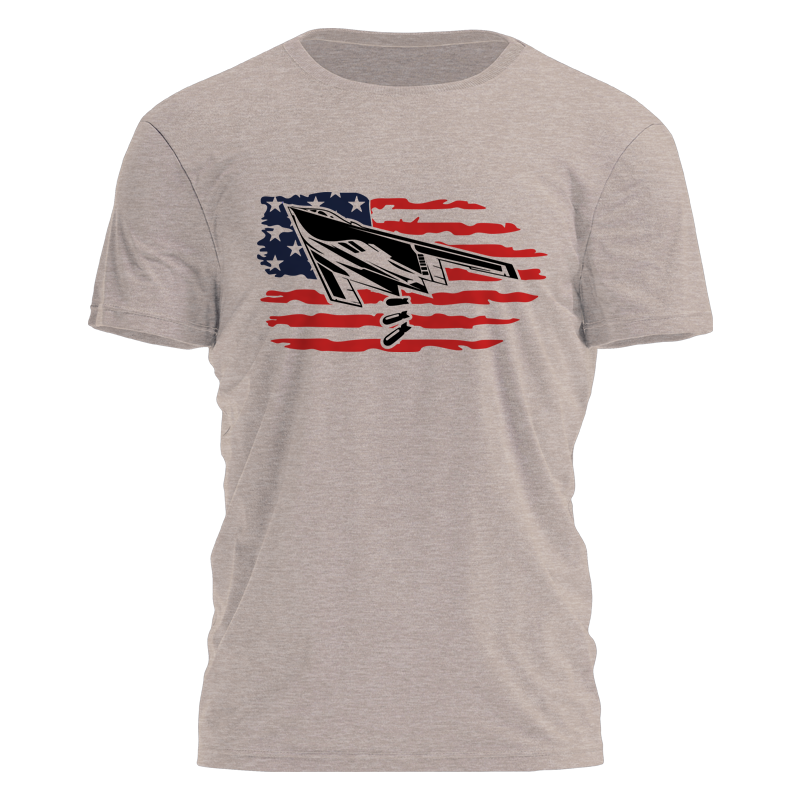 Maziani US B-2 Bomber Graphic Tee – Military Unisex Shirt